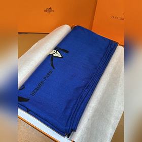 Hermès Осень/Зима 2026 140 Шаль - Loug