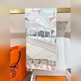 Шарф Hermès 90 см , квадратный, выс