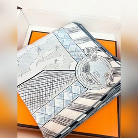 Шарф Hermès 90 см , квадратный, выс
