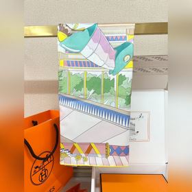 Шарф Hermès 90 см , квадратный, выс