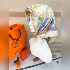 Шарф Hermès 90 см , квадратный, выс