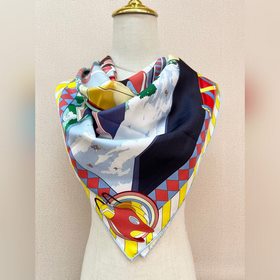 Шарф Hermès 90 см , квадратный, выс