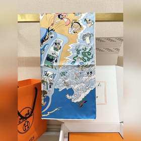 Необходимые шелковые шарфы Hermès на о