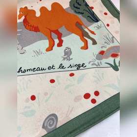 Шаль Hermès Aesop's Fables Illust
