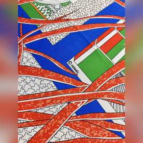 Двусторонний шелковый платок Hermès Re