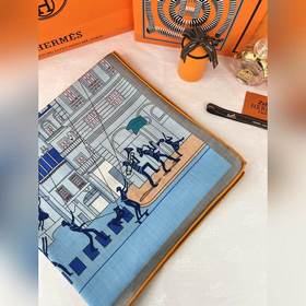 Шарф Hermès Parade 140 см в квадрате Р