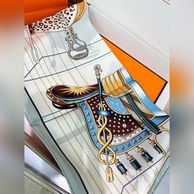 Шарф Saddle World 90 Square — двуст