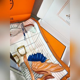 Шарф Saddle World 90 Square — двуст