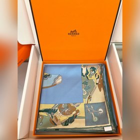 Шарф Hermès , квадратный, 90 см, ра