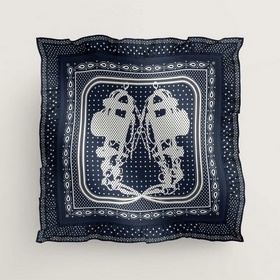 Шарф Hermès Polka Dot Bandana 70 Squa