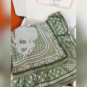 Шарф Hermès Polka Dot Bandana 70 Squa