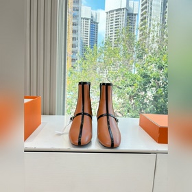 G203 Прозрачные ботильоны Hermès осень