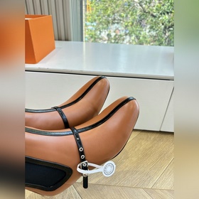 G203 Прозрачные ботильоны Hermès осень
