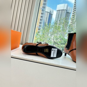 G203 Прозрачные ботильоны Hermès осень