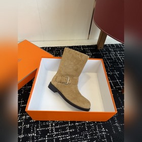 Hermès Осень/Зима Новинка： ботильоны в
