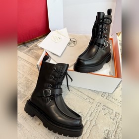 Изысканные сапоги Hermès в стиле байке