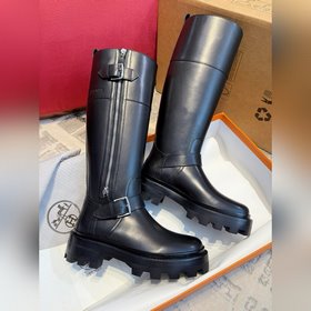 Ботинки Hermès Jaime до колен Эти боти