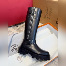 Ботинки Hermès Jaime до колен Эти боти
