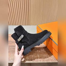 #Замша HERMES Осень/Зима Ботинки Dr. M