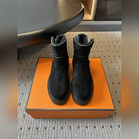 Высококачественные ботинки HERMES25ss