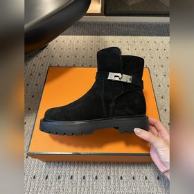 Высококачественные ботинки HERMES25ss
