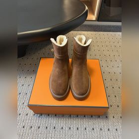 Высококачественные ботинки HERMES25ss