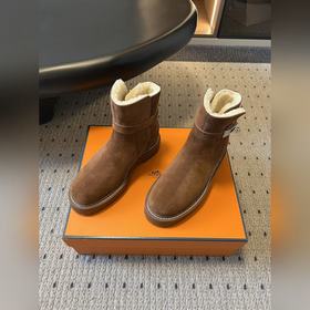 Высококачественные ботинки HERMES25ss