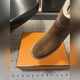 Высококачественные ботинки HERMES25ss