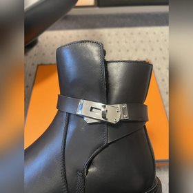 Высококачественные ботинки HERMES25ss