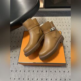 Высококачественные ботинки HERMES25ss