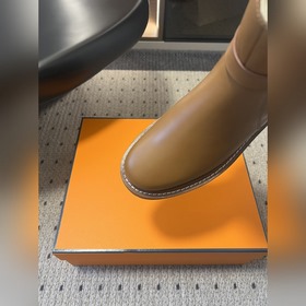 Высококачественные ботинки HERMES25ss