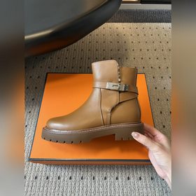 Высококачественные ботинки HERMES25ss