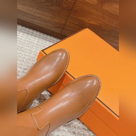 Кожаные сапоги Hermès Kelly Buckle Rid