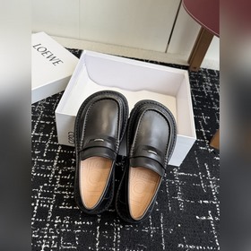 LOEWE 25SS Осень/Зима Новинка Лоферы с