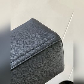 Сумка Pebble Bucket из мягкой кожи с з