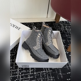 LOEWE 25SS Осень/Зима Новинка Ботинки