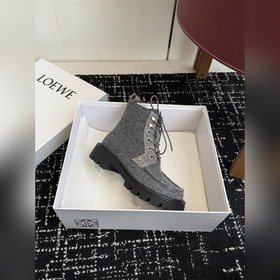 LOEWE 25SS Осень/Зима Новинка Ботинки 