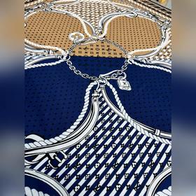 OCEAN BANDANA 140 Двусторонняя шаль из