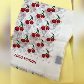 Шарф LV TM Monogram Cerise из коллекци