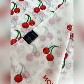 Шарф LV TM Monogram Cerise из коллекци
