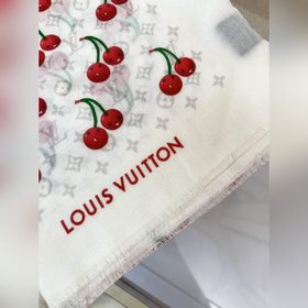 Шарф LV TM Monogram Cerise из коллекци