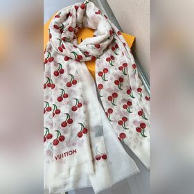 Шарф LV TM Monogram Cerise из коллекци