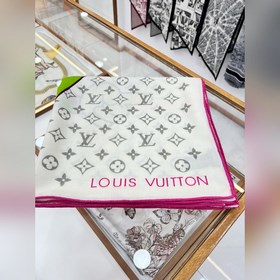 Шаль LV x TM SUPERFLAT 140 из шелка