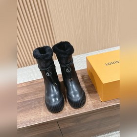 Ботильоны LOUIS VUITTON из овчины Эта