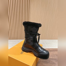 Ботильоны LOUIS VUITTON из овчины Эта