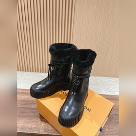 Ботильоны LOUIS VUITTON из овчины Эта