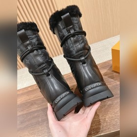 Ботильоны LOUIS VUITTON из овчины Эта 