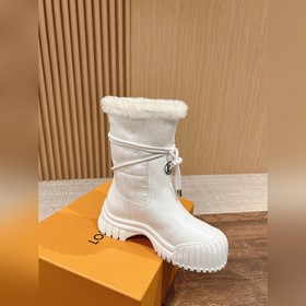 Ботильоны LOUIS VUITTON из овчины Эта