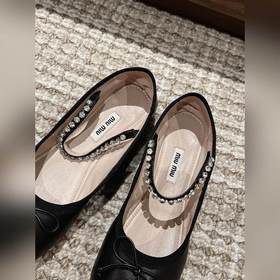 Балетки Miu French Fairy ! Бантик, ук