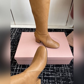 Miu Miu 25SS Эластичные ботильоны Осе